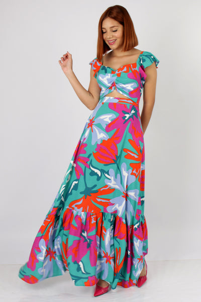 VESTIDO CECI VERDE