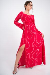 VESTIDO DAYSI ROJO
