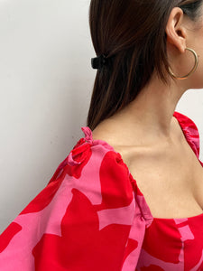 VESTIDO KIARA FUCSIA