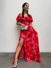 Cargar imagen en el visor de la galería, VESTIDO KIARA FUCSIA
