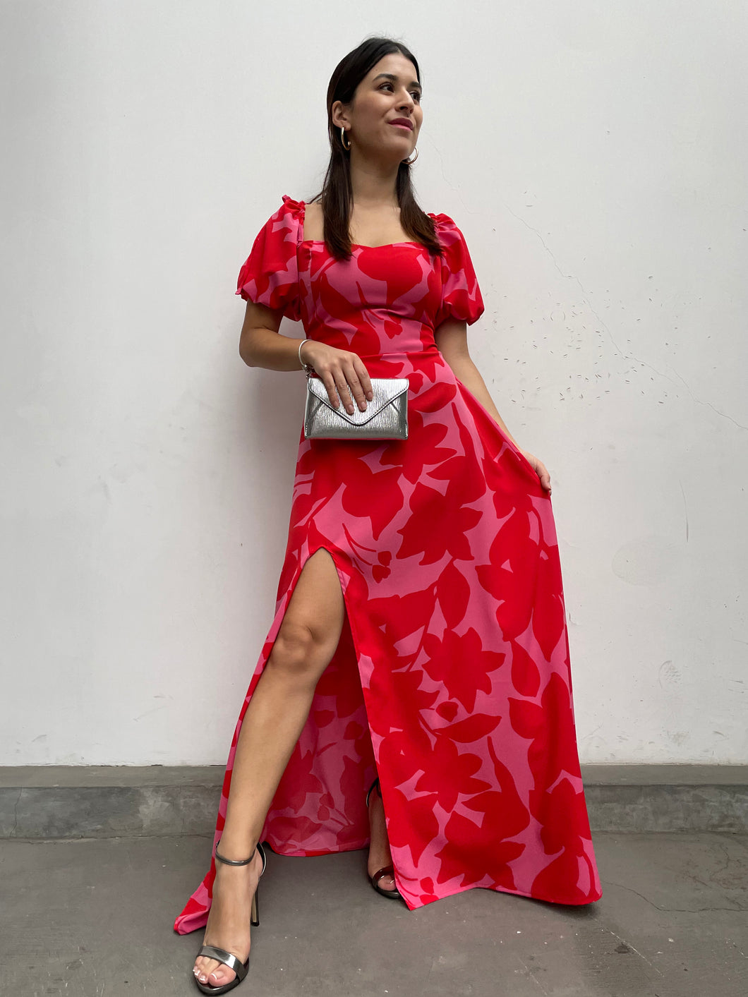 VESTIDO KIARA FUCSIA