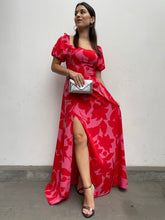 Cargar imagen en el visor de la galería, VESTIDO KIARA FUCSIA
