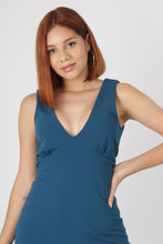 Cargar imagen en el visor de la galería, VESTIDO LAYLA AZUL
