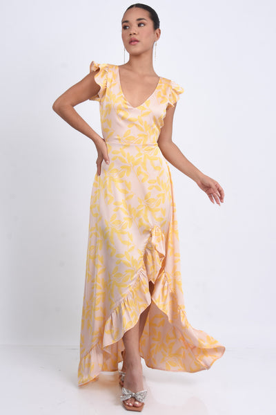 VESTIDO LISA AMARILLO