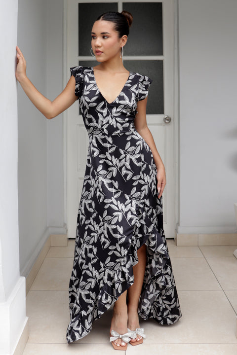 Vestido Lisa - Negro