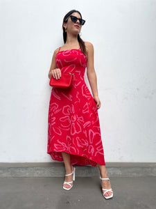 VESTIDO LUZ FUCSIA