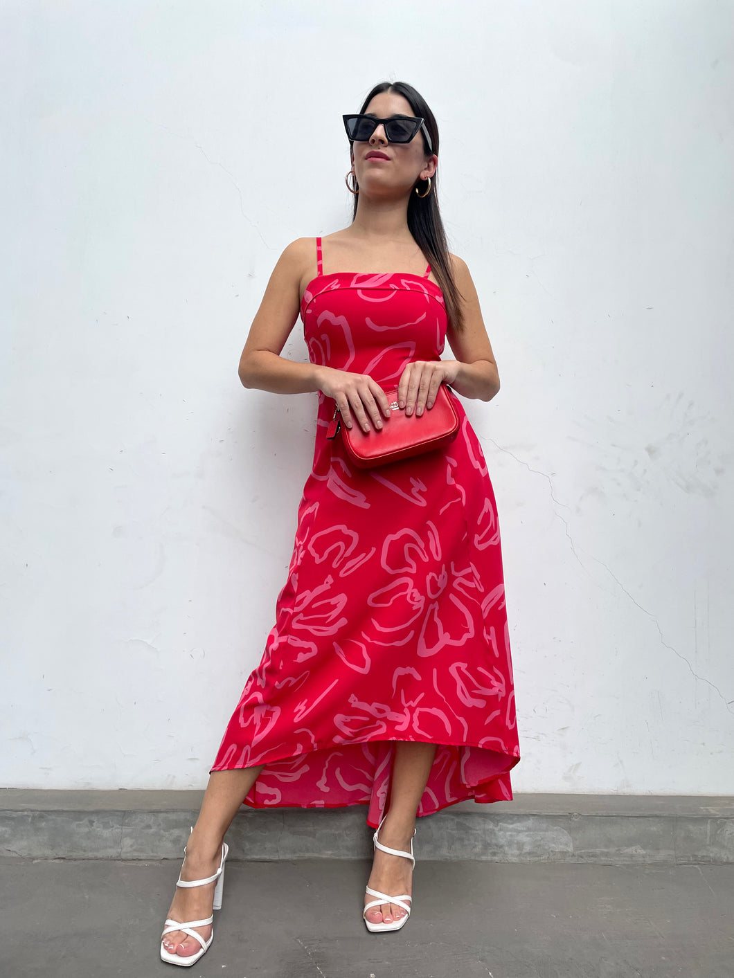 VESTIDO LUZ FUCSIA