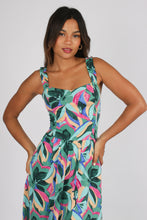 Cargar imagen en el visor de la galería, VESTIDO RAFAELLA VERDE
