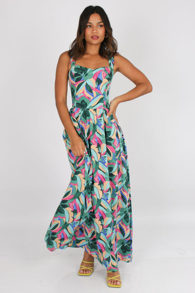VESTIDO RAFAELLA VERDE