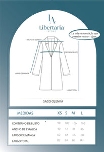 SACO OLENKA NEGRO