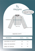 Cargar imagen en el visor de la galería, CHOMPA PATTY NEGRO

