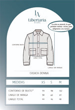 Cargar imagen en el visor de la galería, CASACA DONNA PLATEADO
