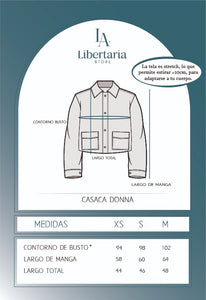 CASACA DONNA PLATEADO