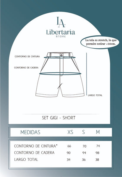 SHORT GIGI NEGRO