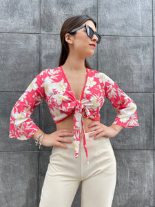 TOP ESTELA FUCSIA