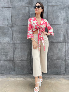 TOP ESTELA FUCSIA