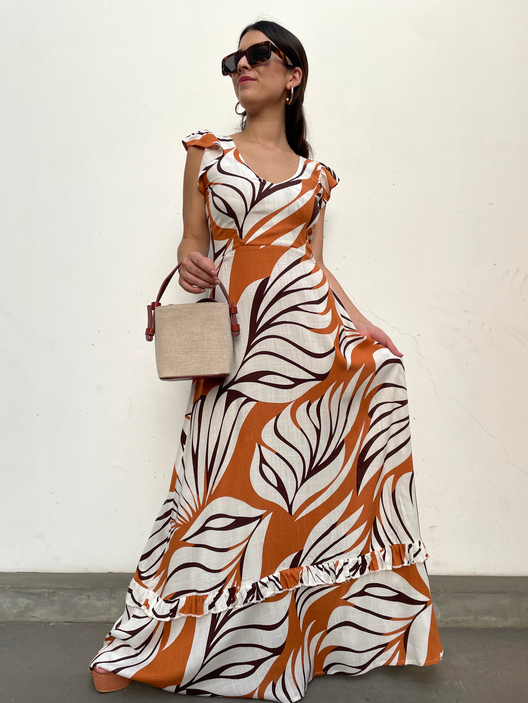 VESTIDO ADRIANA LACRE