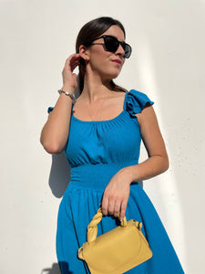 VESTIDO AURORA TURQUESA