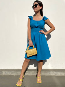 VESTIDO AURORA TURQUESA