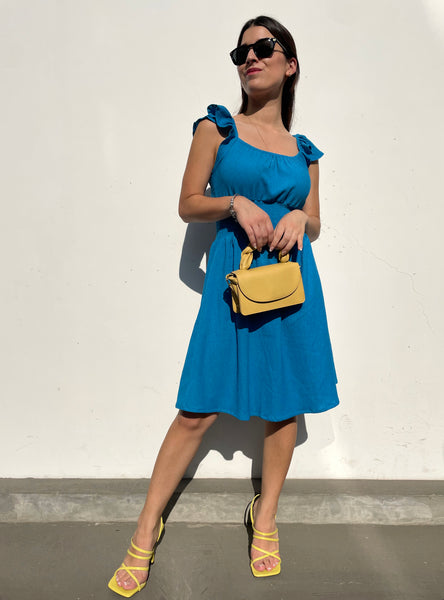 VESTIDO AURORA TURQUESA