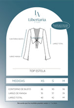 Cargar imagen en el visor de la galería, TOP ESTELA NEGRO
