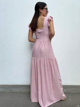 Cargar imagen en el visor de la galería, VESTIDO CAMILA ROJO
