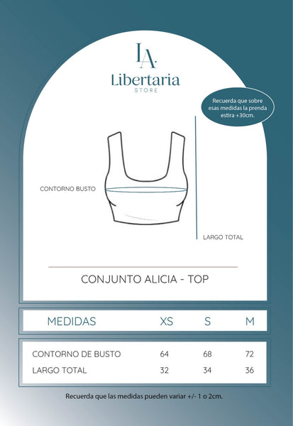 SET ALICIA AZUL (3 PIEZAS)